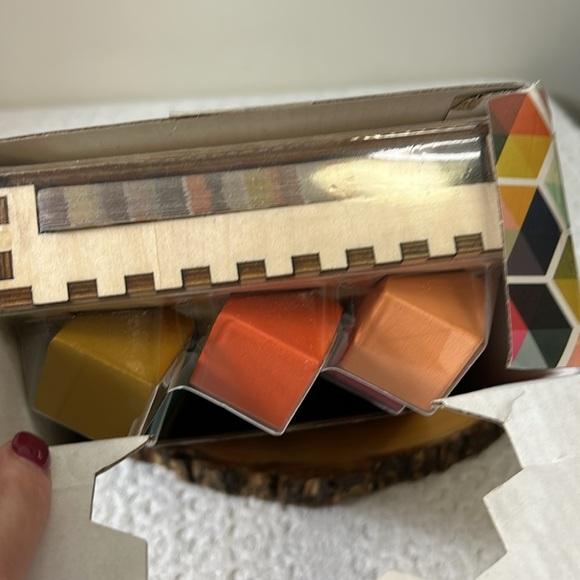Project Genius Chroma Cube Colorful Logic Puzzle 12 Wood Blocks, 25 Brainteaser - Picture 4 of 4